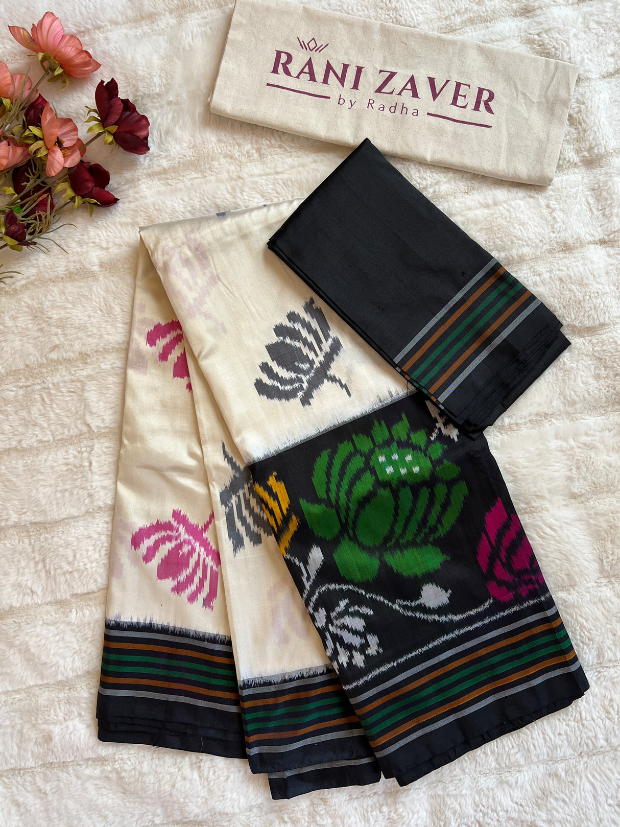 Ikkat Pure SIlk Handloom