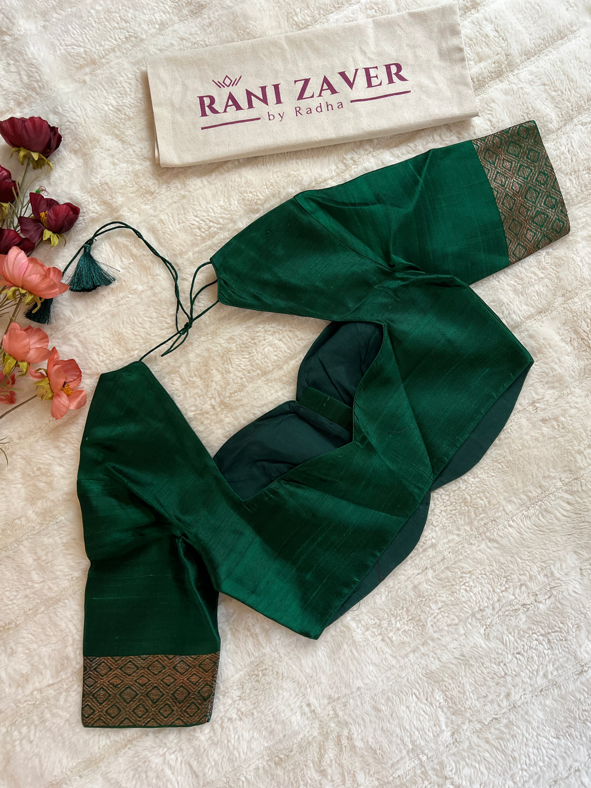 Hot Pink Banarasi Raw Silk