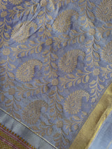 Brocade Paithani Handloom Pure Silk  With Stitched Blouse