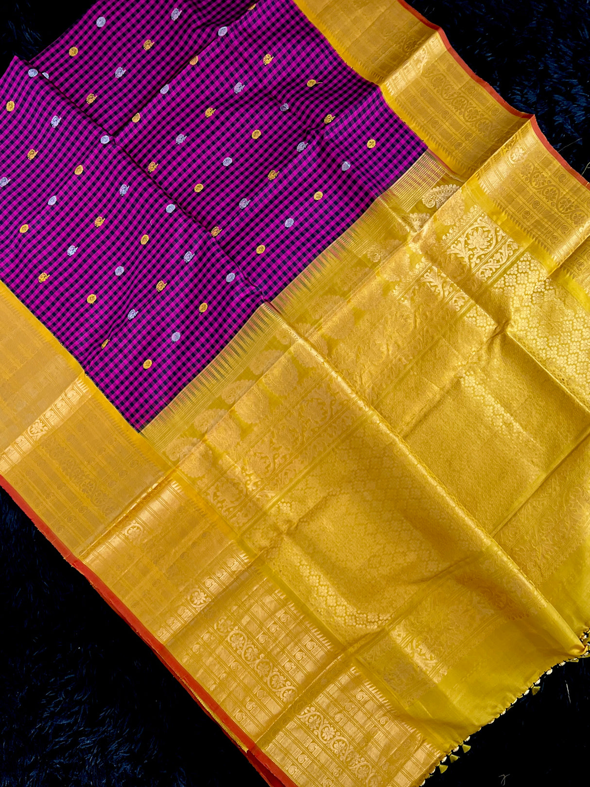 Gadwal handloom Pure Silk
