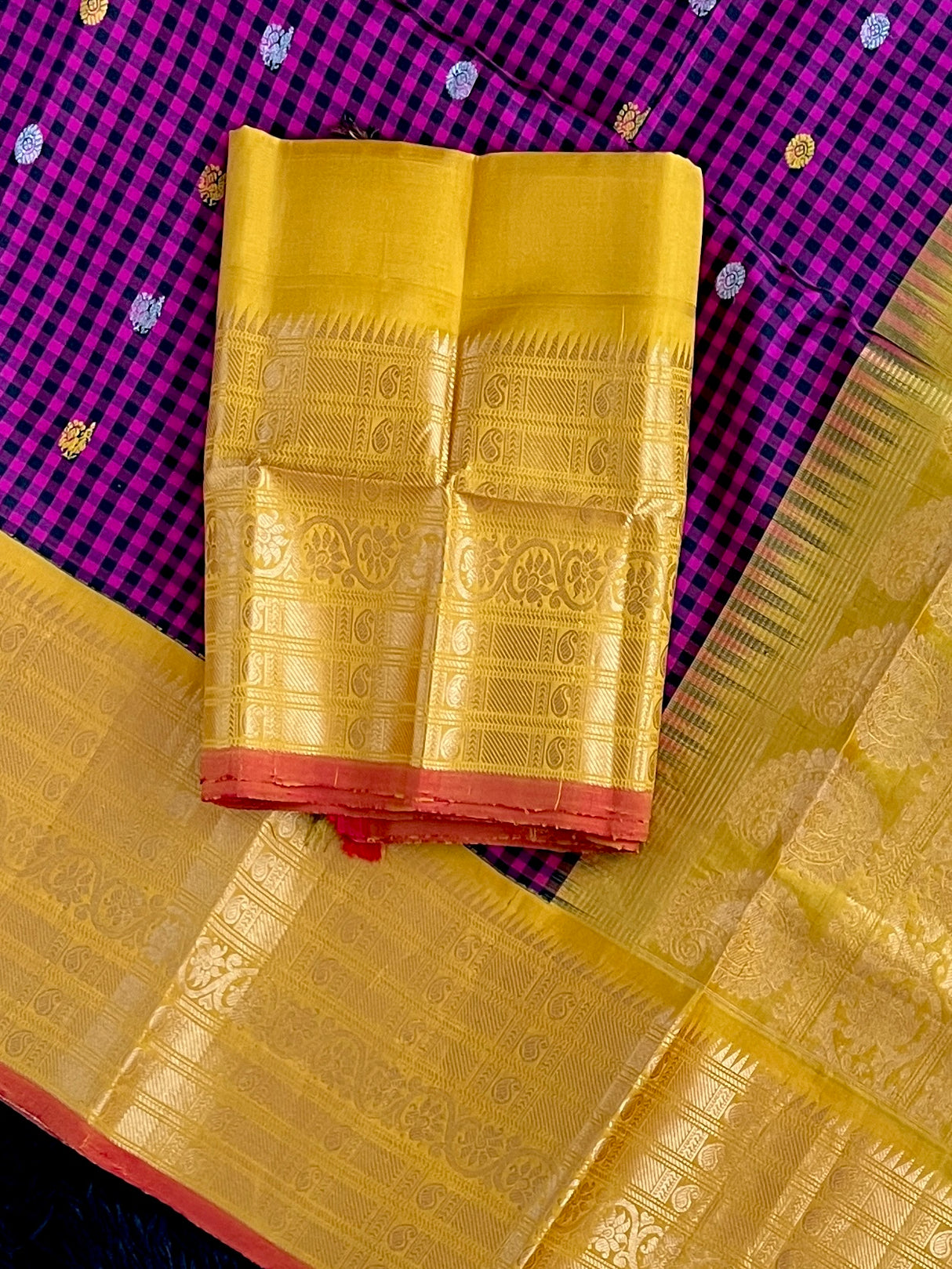 Gadwal handloom Pure Silk
