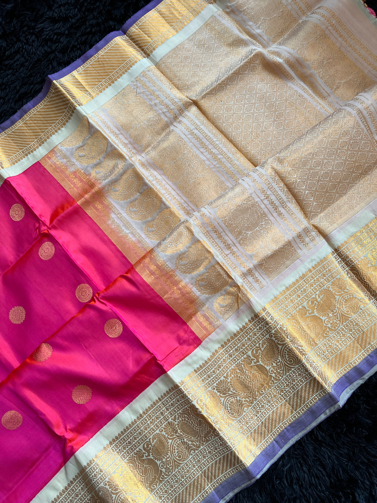 Gadwal handloom Pure Silk saree