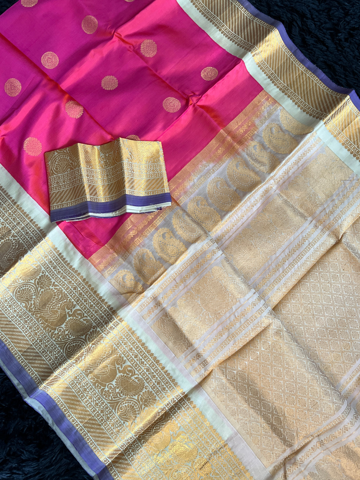 Gadwal handloom Pure Silk saree