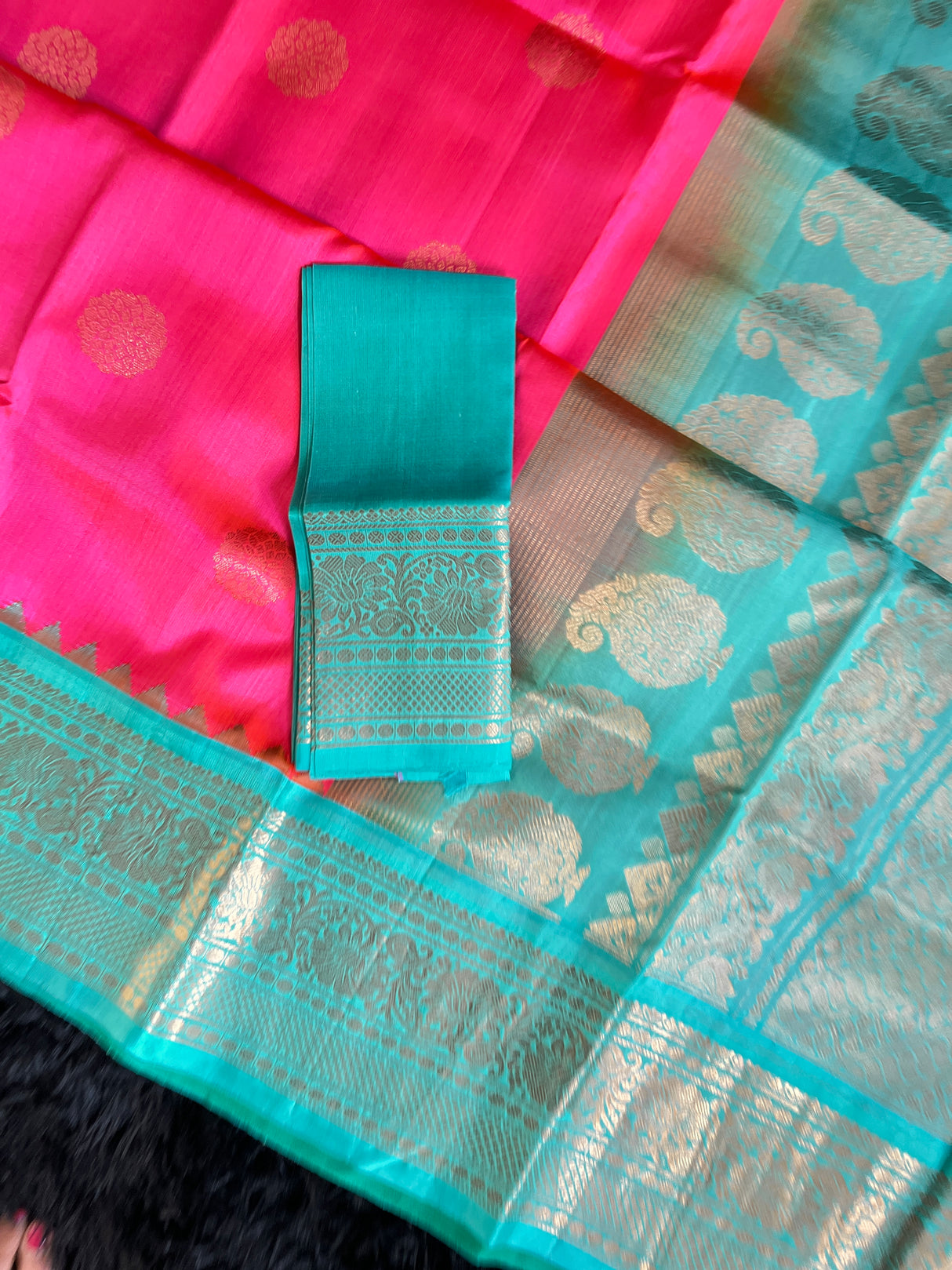 Gadwal handloom Pure Silk