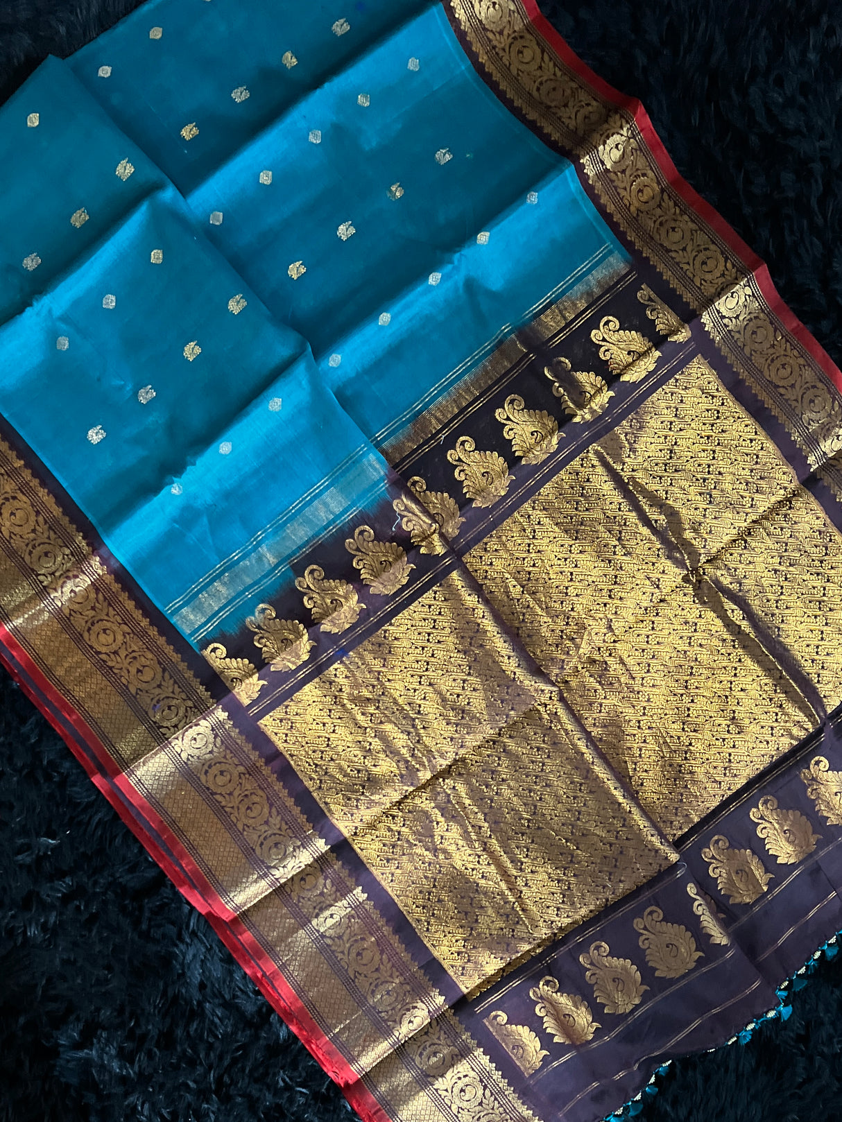 Seco Gadwal Teal With Kokum colour