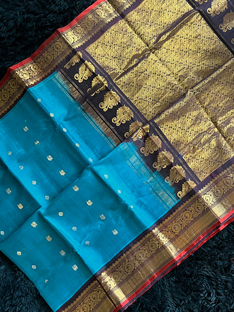 Seco Gadwal Teal With Kokum colour