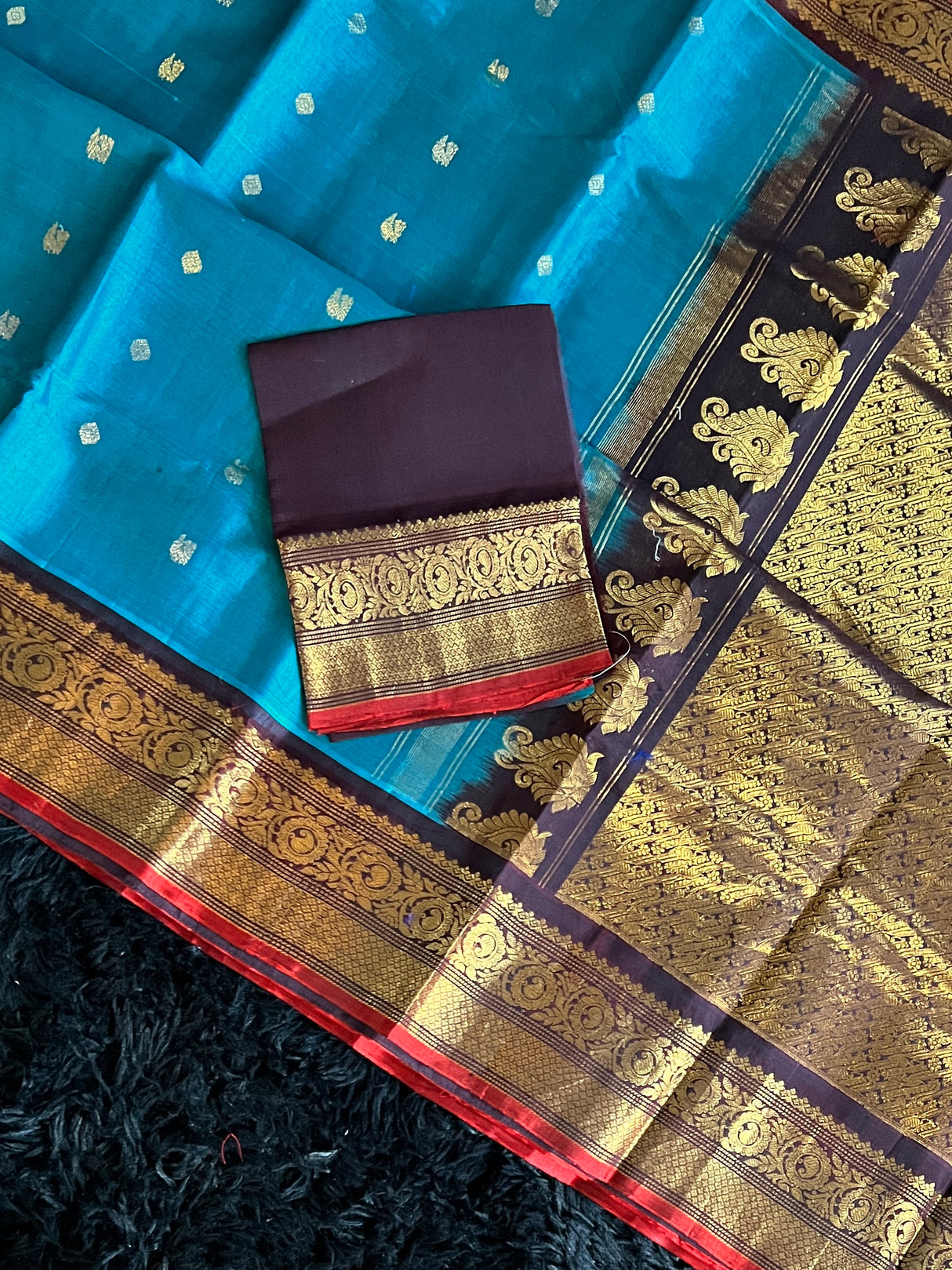 Seco Gadwal Teal With Kokum colour