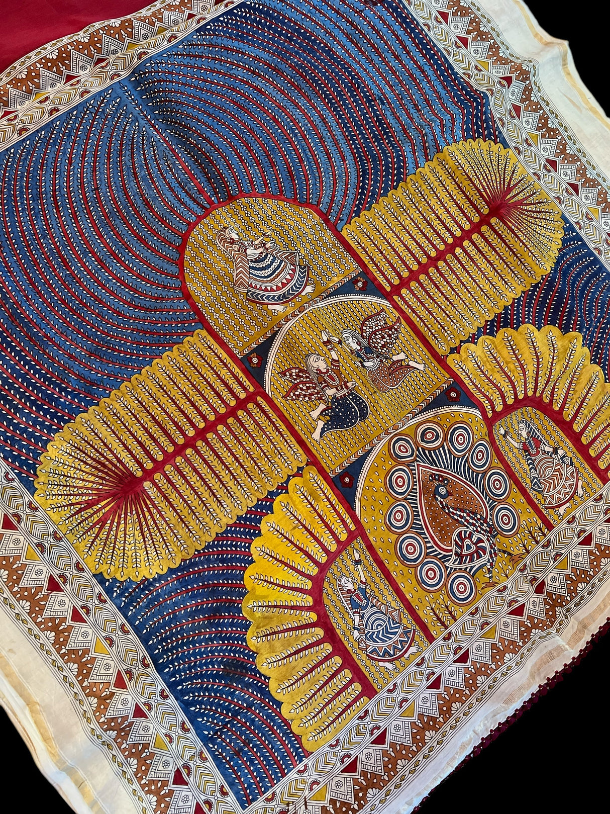 chander silk cotton saree