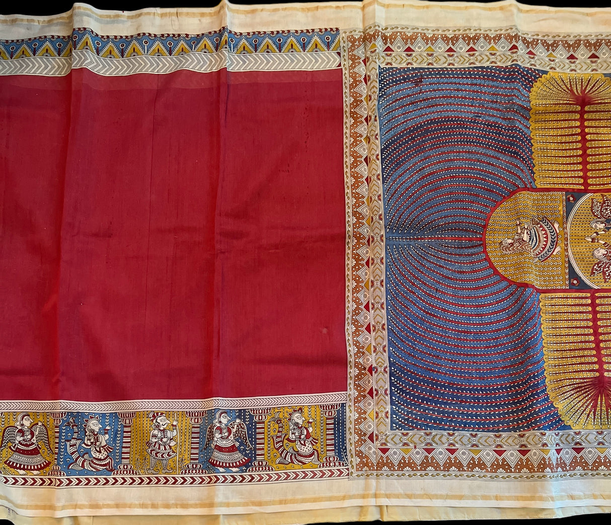 chander silk cotton saree
