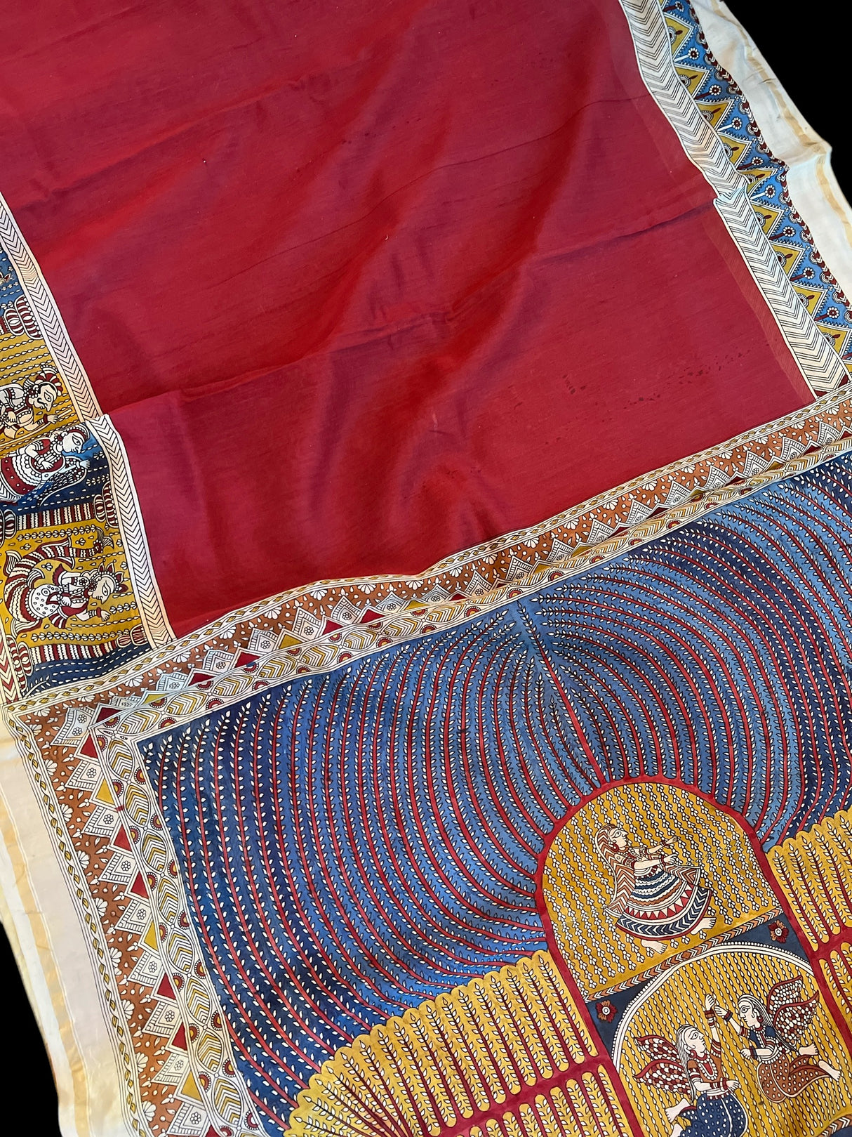 chander silk cotton saree