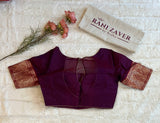 purple blouse