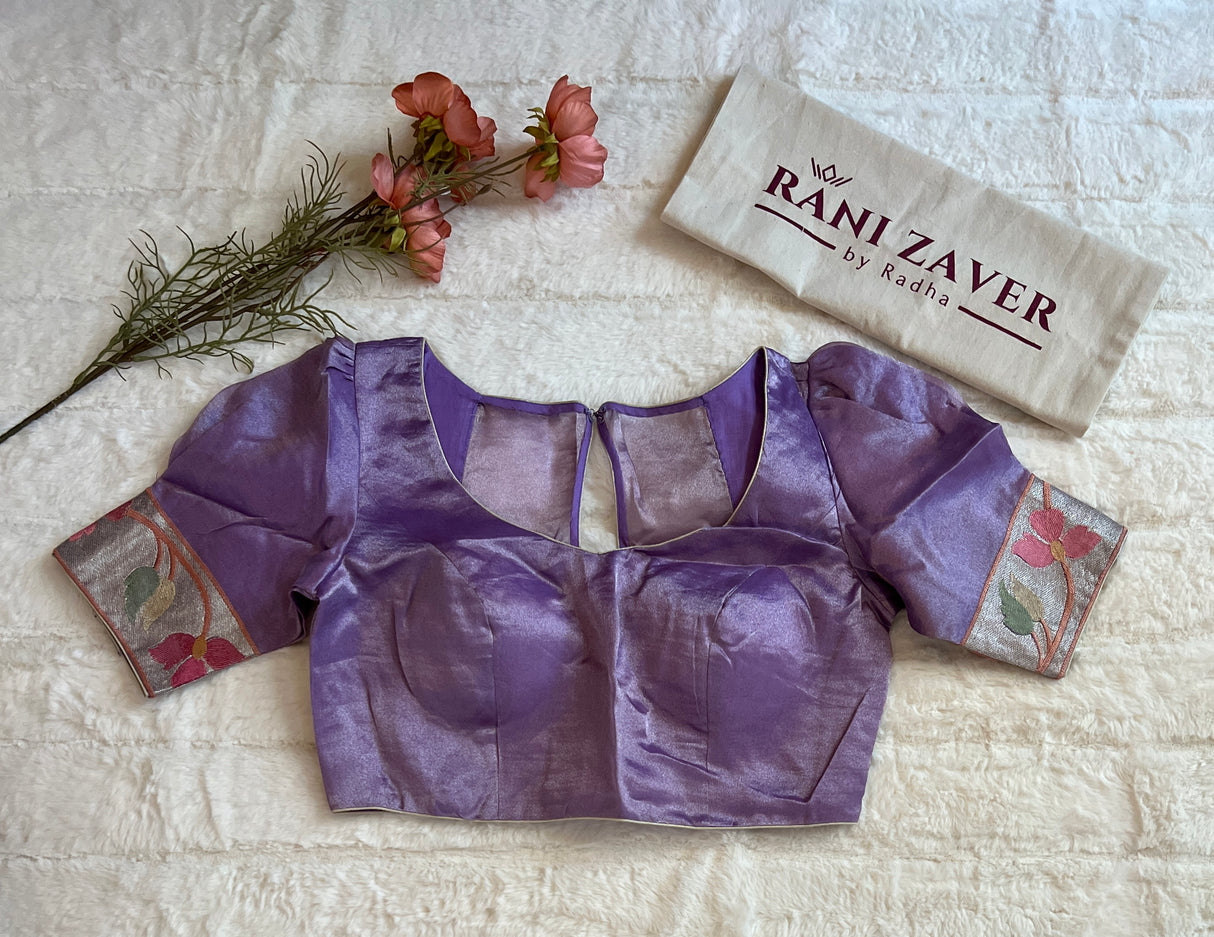 lavender shade blouse
