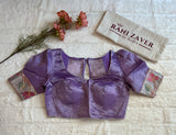 lavender shade blouse