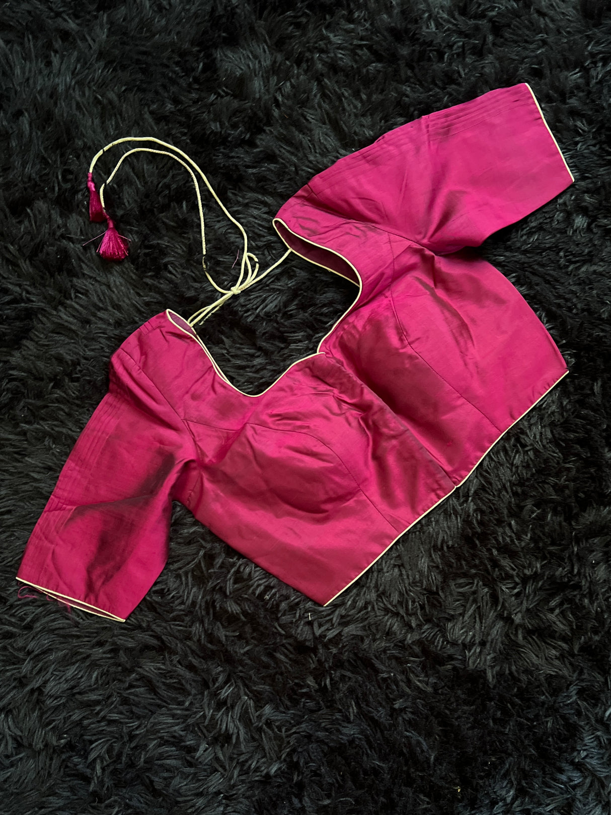 Ikkat Pochampally Handloom Pure Silk  With Pre-Stitched Blouse
