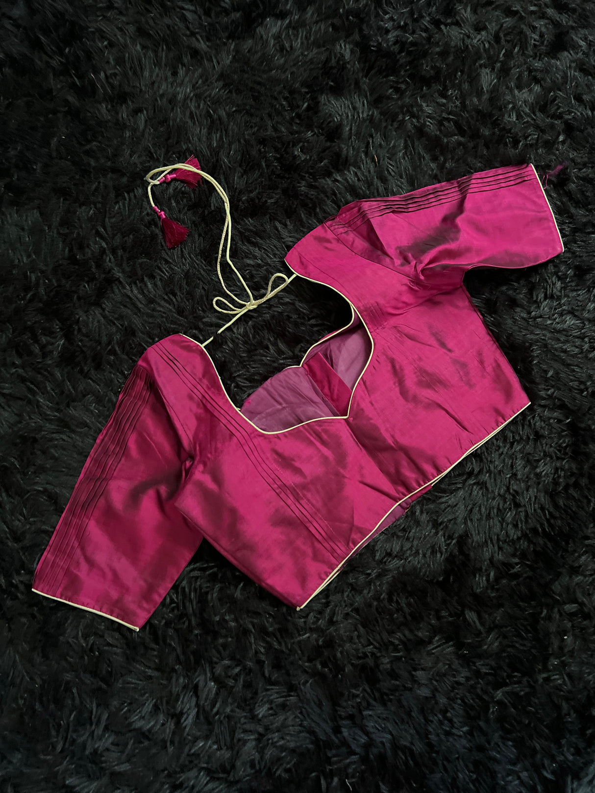 Ikkat Pochampally Handloom Pure Silk  With Pre-Stitched Blouse