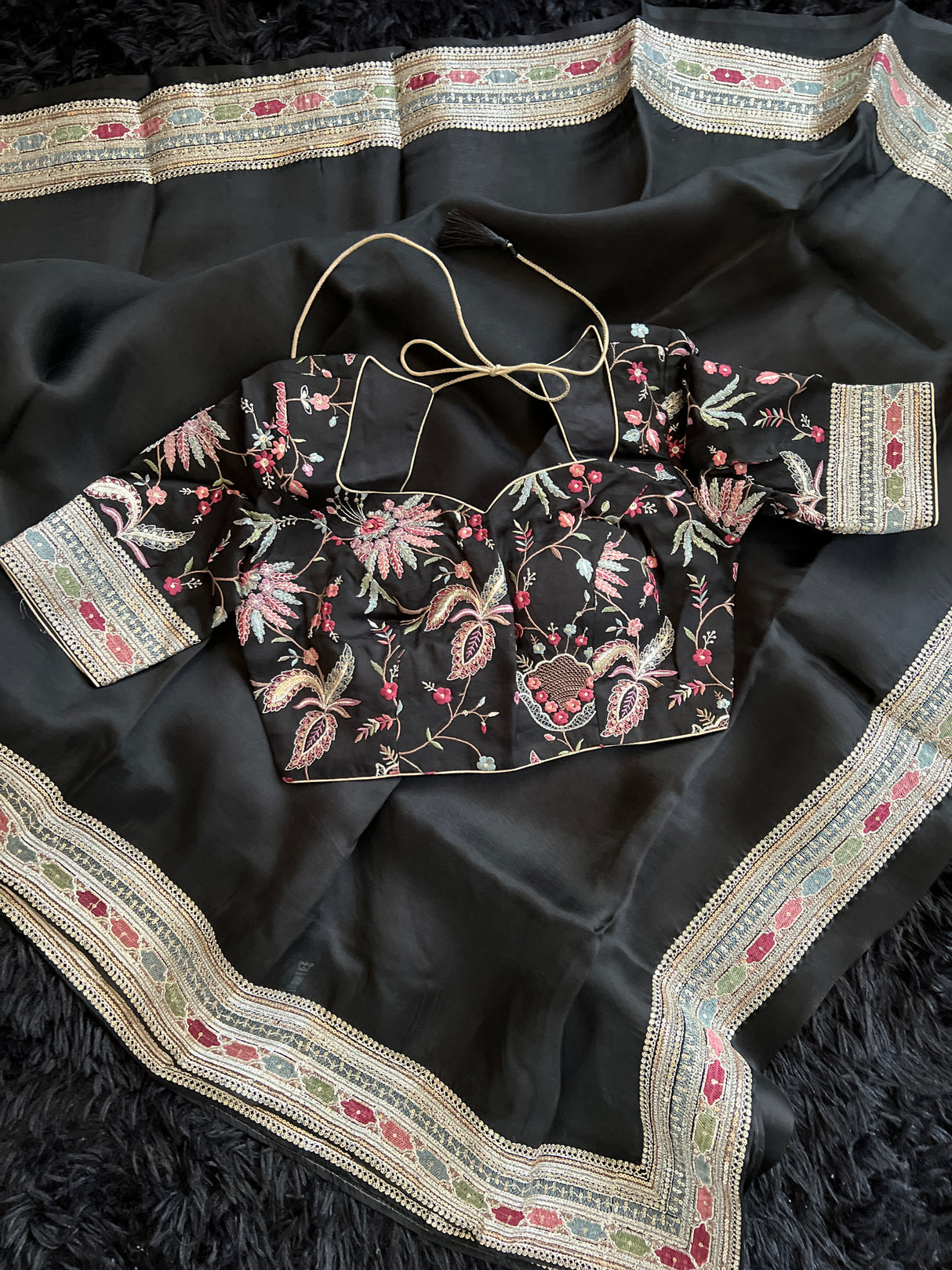 black blouse