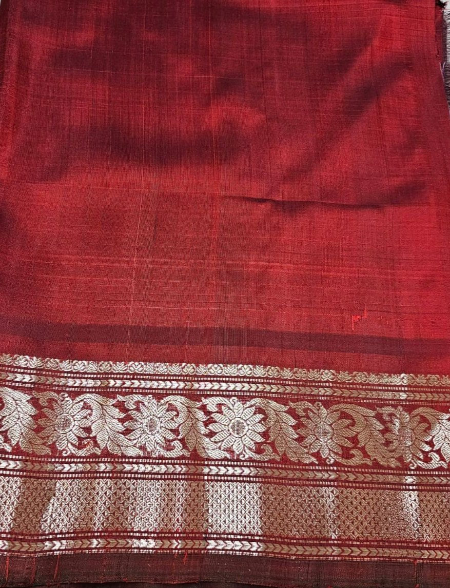 Gadwal Handloom Pure Silk