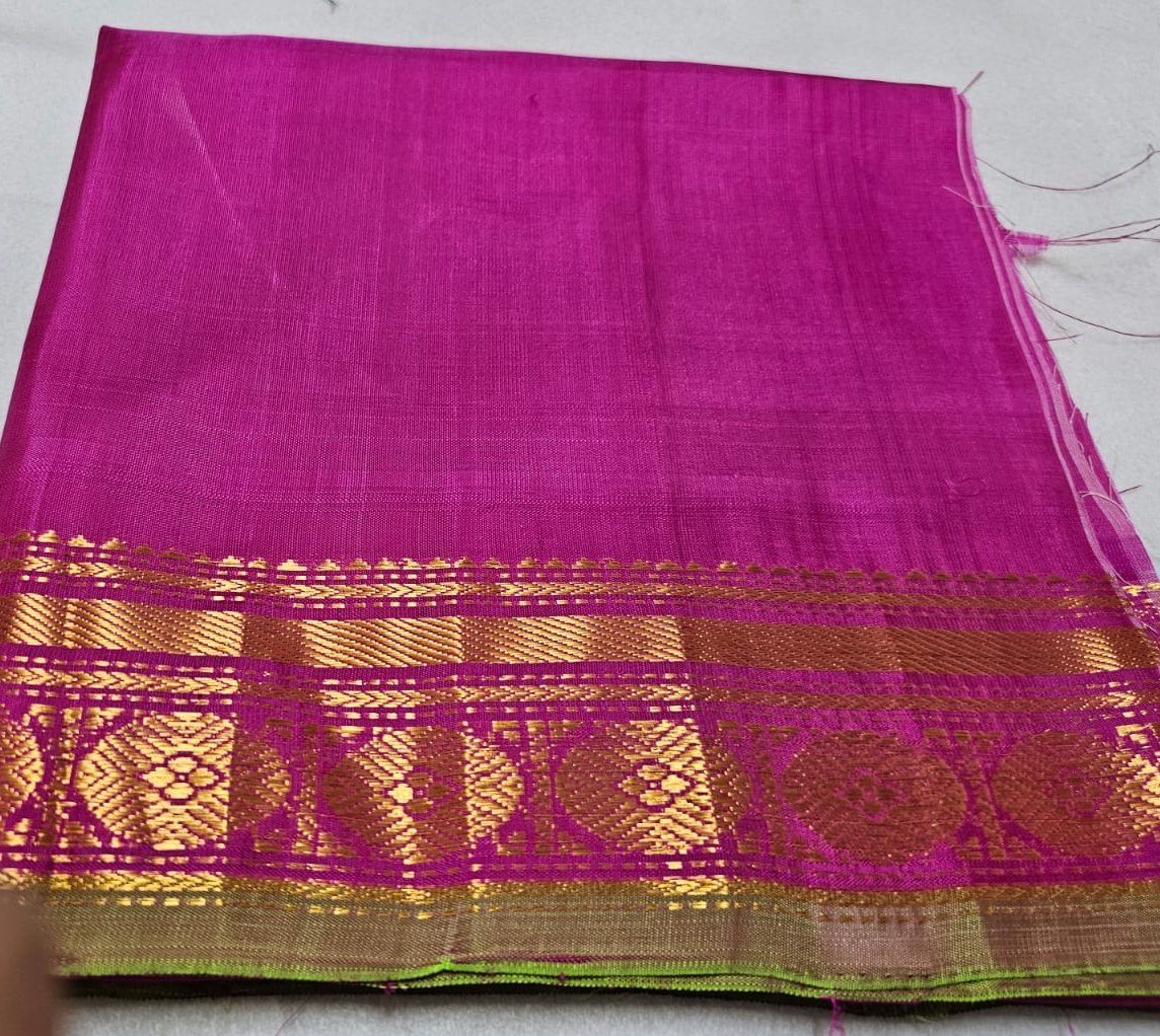 Gadwal Handloom Pure Silk  BLR