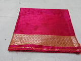 Banaras Katan Silk KADUWA Handloom Pure Silk BLR