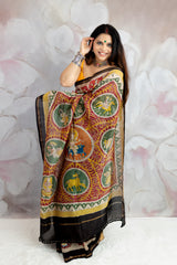 chander silk cotton saree