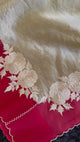 Red and Gold Combo Kora Organza