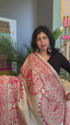 HAND Kantha Stitch Gachi Tussar Silk
